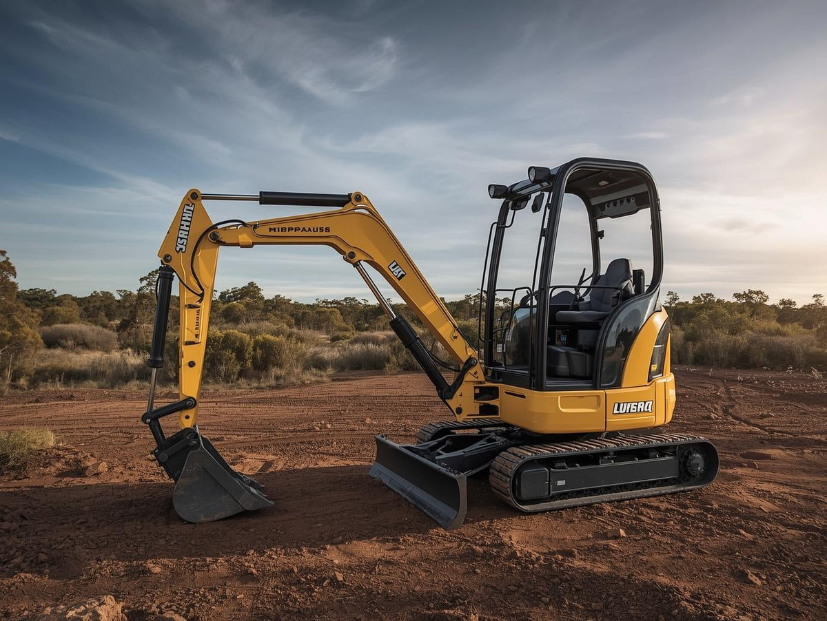 Rail Corridor Maintenance Driven by Compact Excavators – Rippa