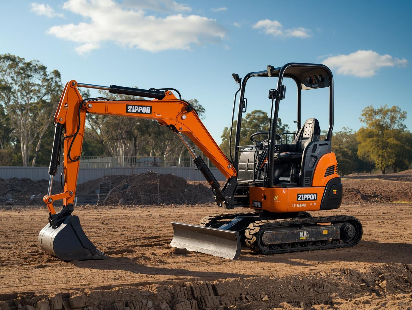 Municipal Parks Development with Compact Excavators – Rippa