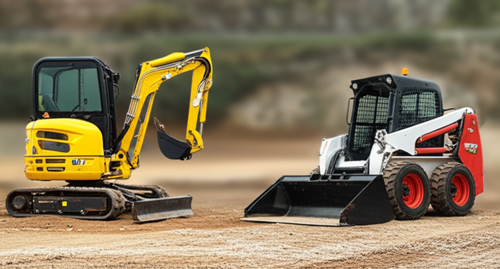 Compact Construction Equipment: Mini Excavators & Skid Steer Loaders ...