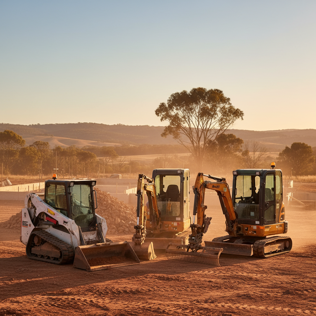Compact Earthmoving Machine Choosing the Right Compact Earthmoving Equipment for Australian Projec ...