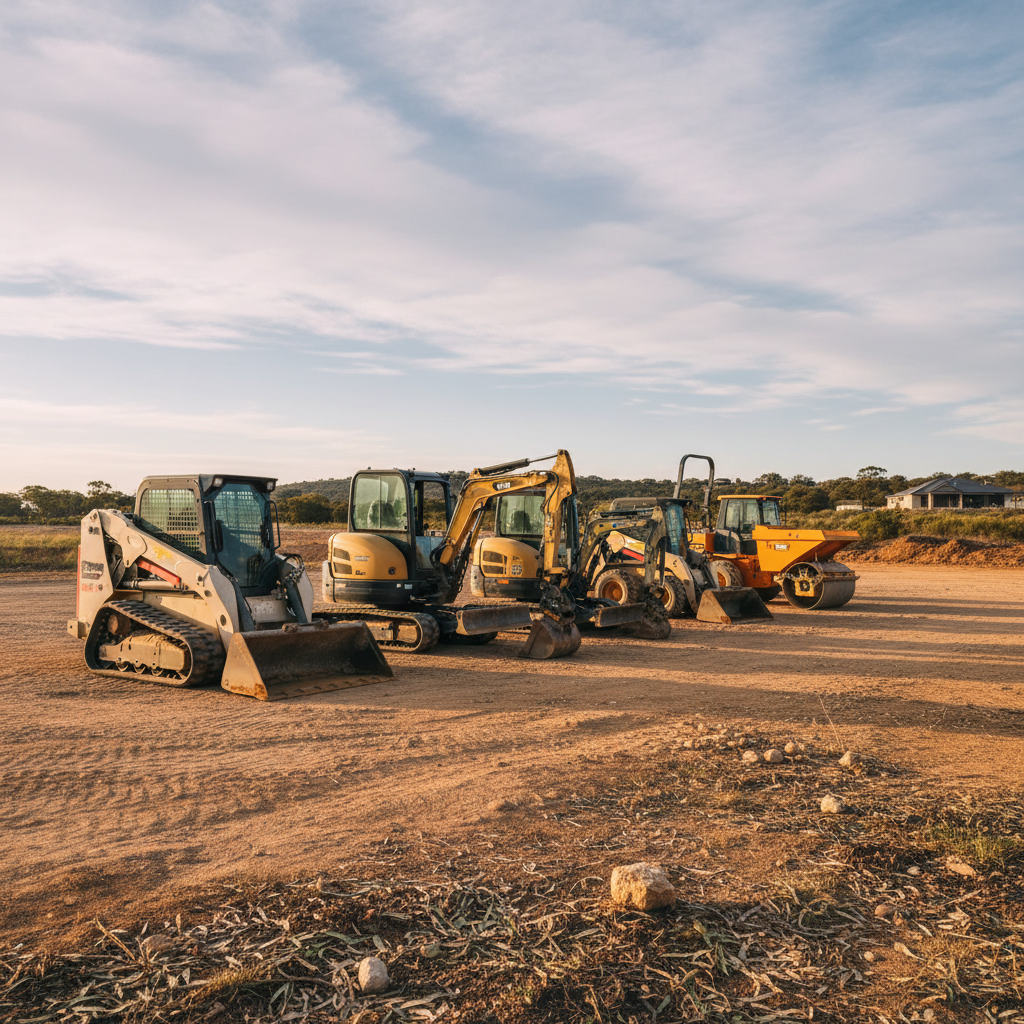 Compact Earthmoving Machine Choosing the Right Compact Earthmoving Equipment for Australian Projec ...