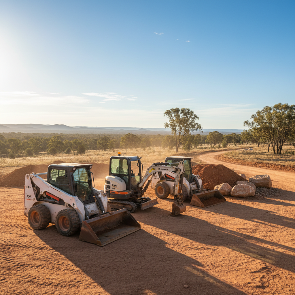 Compact Earthmoving Machine Choosing the right compact earthmoving equipment for Australian projec ...