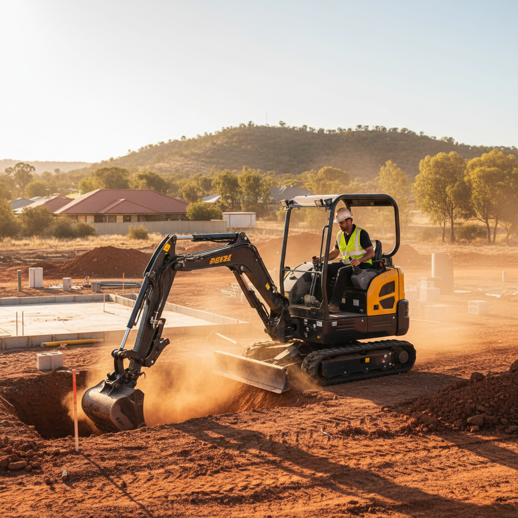 Discovering the compact power of mini excavators for Australian projec ...