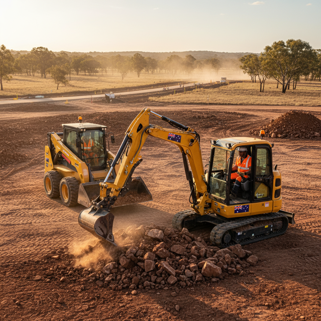 Transforming Australian Earthworks with Advanced Mini Excavator and Sk ...