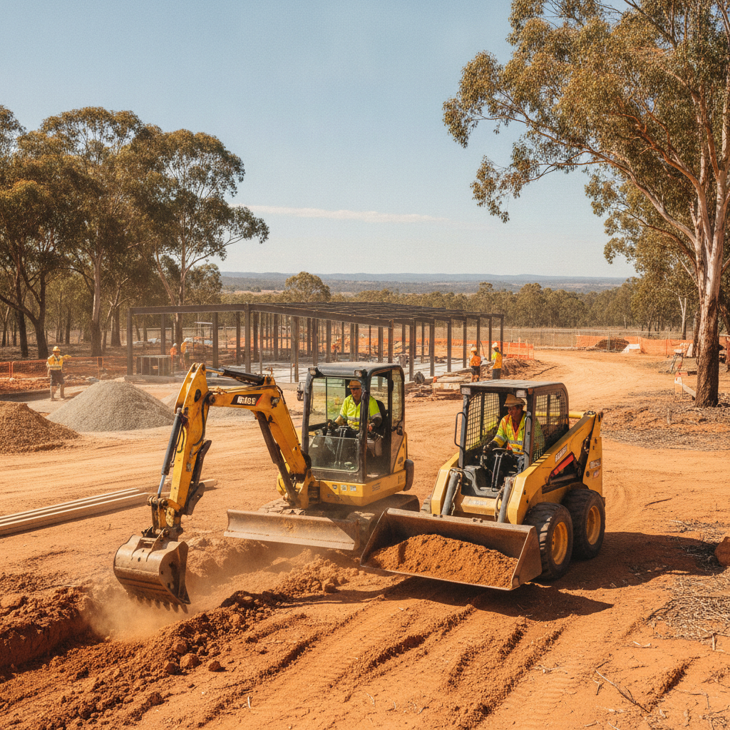 Boosting Productivity on Australian Worksites with Mini Excavators and ...