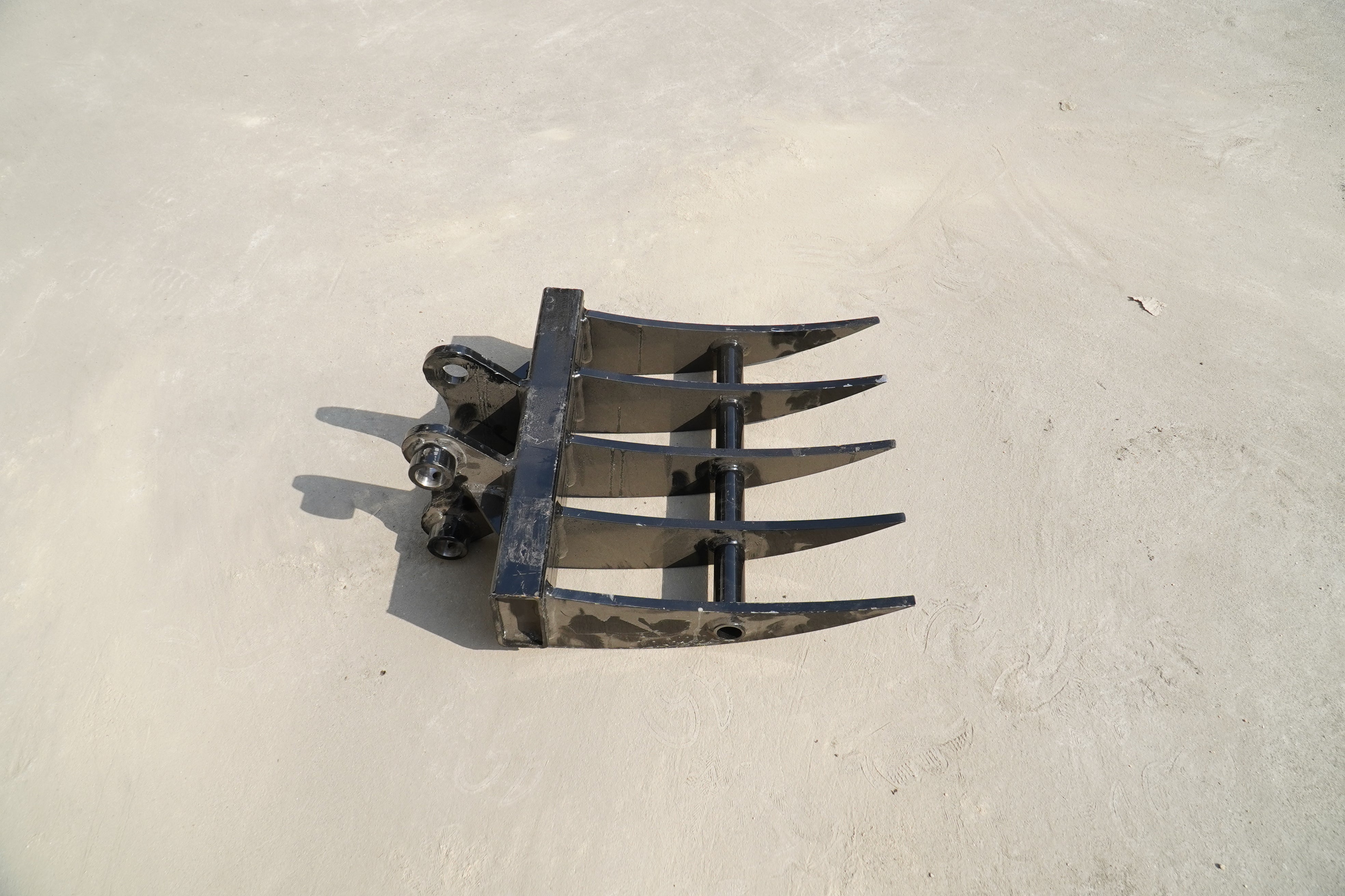 Rippa Australia Excavator Rake Attachment for Effective Soil and Debris Management